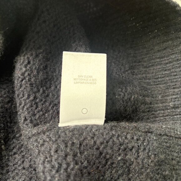 Sundry Rainbow Wool Cashmere Oversized V-Neck Cardigan Sweater Blue 2/Medium - Picture 10 of 11